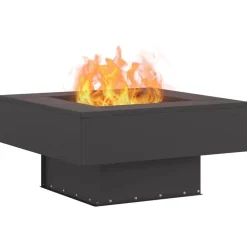 vidaXL Braise Noir 60 x 60 x 30 cm Acier