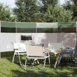 vidaXL Brise-vent de camping 366x152x152 cm imperméable