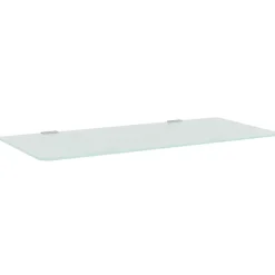 Plomberie-vidaXL Brise-vue pour urinoir mural 90x40 cm Verre trempé Transparent