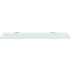 Plomberie-vidaXL Brise-vue pour urinoir mural 90x40 cm Verre trempé Transparent