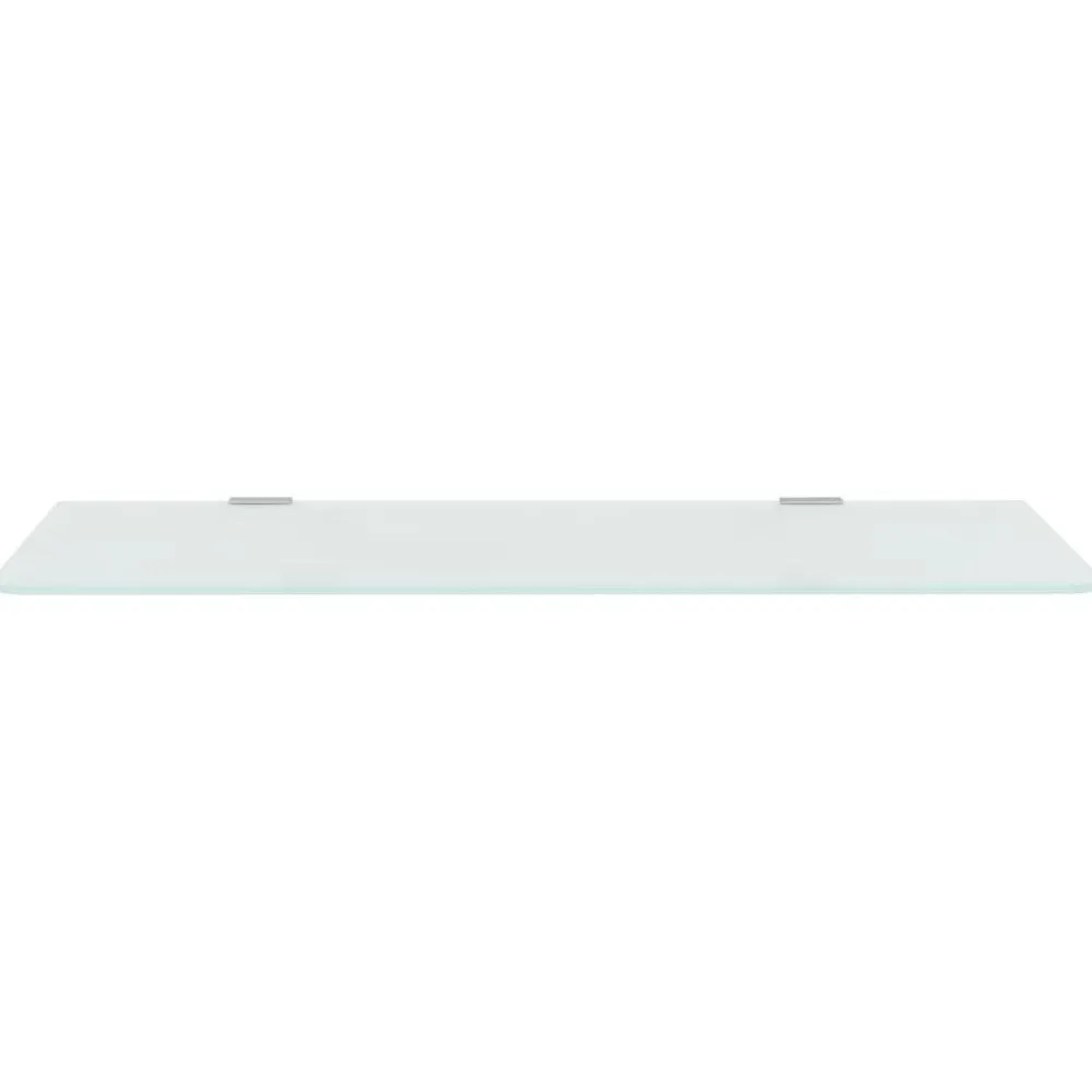 Plomberie-vidaXL Brise-vue pour urinoir mural 90x40 cm Verre trempé Transparent