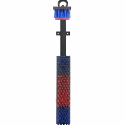 Agriculture-vidaXL Brosses pour le bétail Rouge et bleu 84 x 10 x 91 cm PVC Bleu et rouge