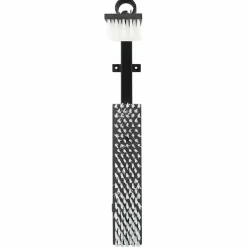 Agriculture-vidaXL Brosses pour le bétail Noir et 84 x 10 x 91 cm PVC Blanc