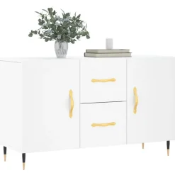 Armoires & Meubles De Rangement-vidaXL Buffet 100x36x60 cm bois d'ingénierie Blanc