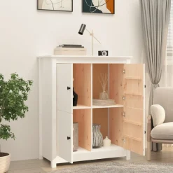 vidaXL Buffet 83x41,5x100 cm Bois massif de pin