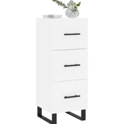 vidaXL Buffet 34,5x34x90 cm bois d'ingénierie