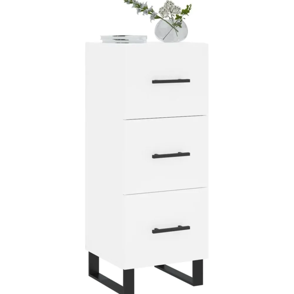 vidaXL Buffet 34,5x34x90 cm bois d'ingénierie