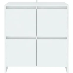 Armoires & Meubles De Rangement-vidaXL Buffet 70x41x75 cm Bois d'ingénierie Blanc