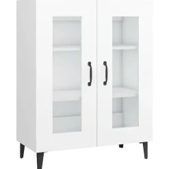 Armoires & Meubles De Rangement-vidaXL Buffet 69,5x34x90 cm bois d'ingénierie Blanc