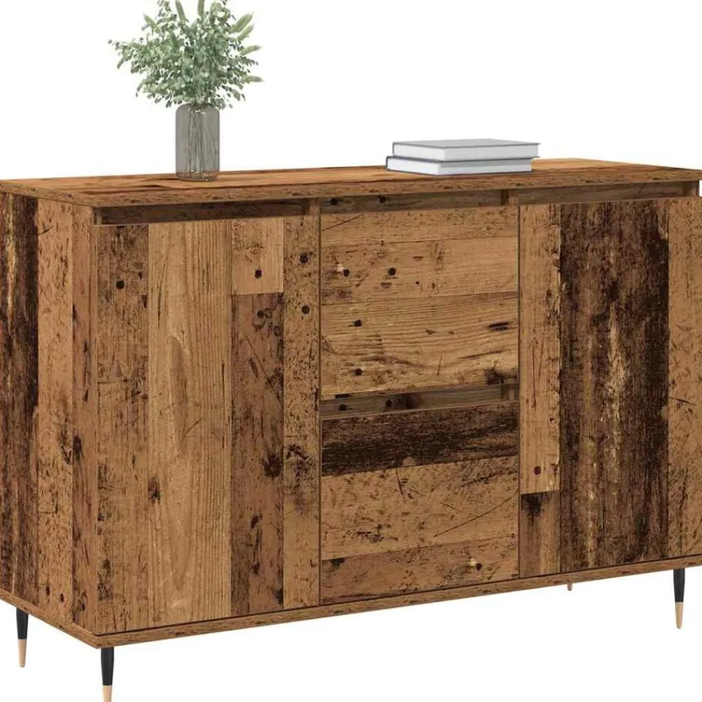 Armoires & Meubles De Rangement-vidaXL Buffet 101,5 x 35 x 70 cm Bois d'ingénierie Bois ancien