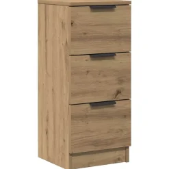 Armoires & Meubles De Rangement-vidaXL Buffet chêne artisanal 30x30x70 cm bois d'ingénierie chêne artisanal