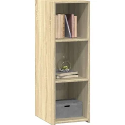 vidaXL Buffet chêne sonoma 30x41x93 cm bois d'ingénierie