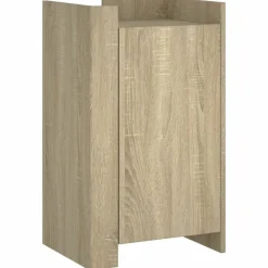 vidaXL Buffet chêne sonoma 45x35x75 cm bois d'ingénierie