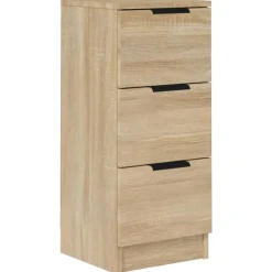 Armoires & Meubles De Rangement-vidaXL Buffet Chêne sonoma 30x30x70 cm Bois d'ingénierie Ch&ecirc;ne sonoma