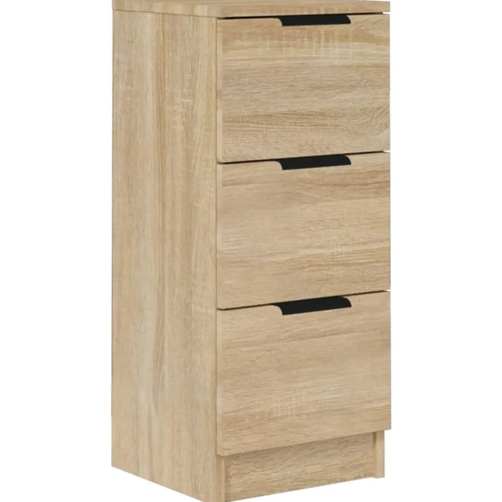 Armoires & Meubles De Rangement-vidaXL Buffet Chêne sonoma 30x30x70 cm Bois d'ingénierie Chêne sonoma