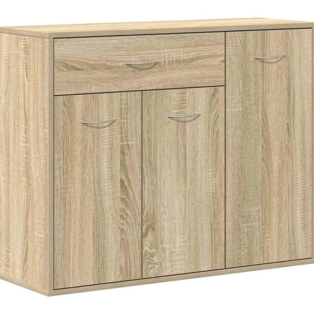 Armoires & Meubles De Rangement-vidaXL Buffet Chêne sonoma 88x30x70 cm Bois d'ingénierie Chêne sonoma
