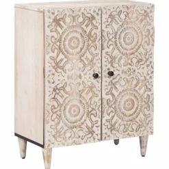 Armoires & Meubles De Rangement-vidaXL Buffet de Rangement 60 x 33,5 x 75 cm Blanc