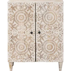Armoires & Meubles De Rangement-vidaXL Buffet de Rangement 60 x 33,5 x 75 cm Blanc