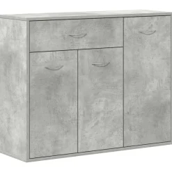 Armoires & Meubles De Rangement-vidaXL Buffet 88x30x70 cm Bois d'ingénierie Gris béton