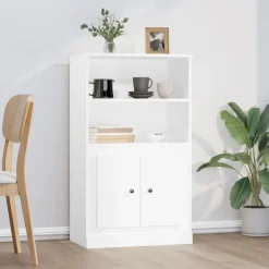 vidaXL Buffet haut 60x35,5x103,5 cm bois d'ingénierie