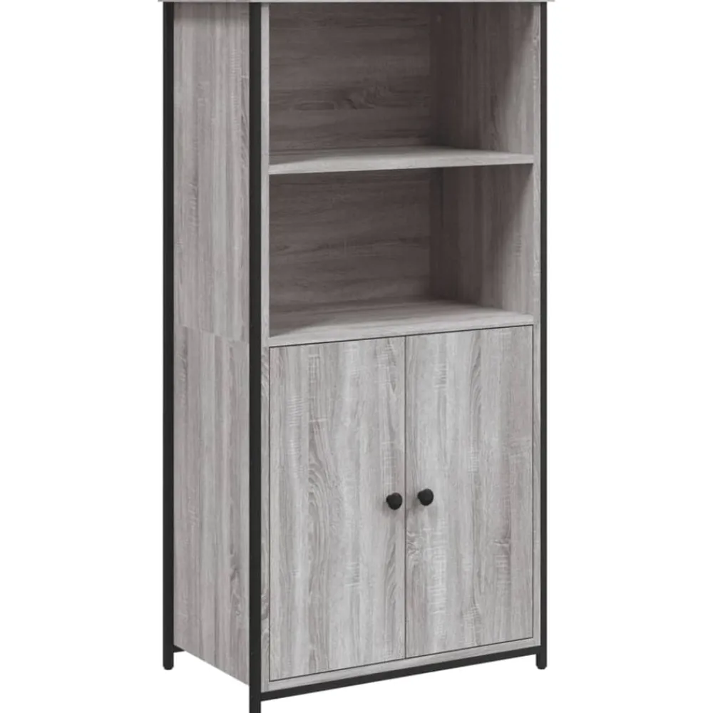 vidaXL Buffet haut 62x36x121,5 cm bois d'ingénierie