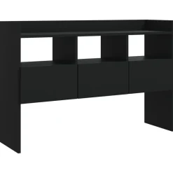 Armoires & Meubles De Rangement-vidaXL Buffet 105x30x70 cm Bois d’ingénierie Noir
