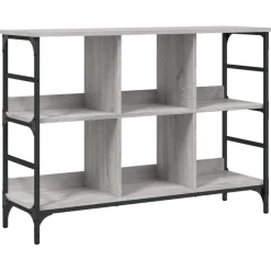 Armoires & Meubles De Rangement-vidaXL Buffet 102x32x73,5 cm bois d'ingénierie Sonoma gris