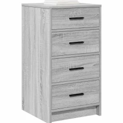 Armoires & Meubles De Rangement-vidaXL Buffet 40 x 41 x 75 cm Bois d'ingénierie Sonoma gris