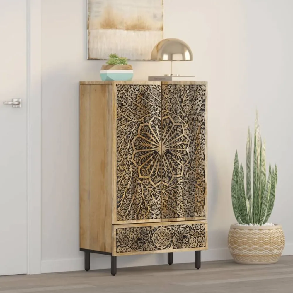Armoires & Meubles De Rangement-vidaXL Buffet 60x33x100 cm bois de manguier massif