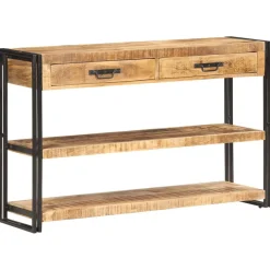 Armoires & Meubles De Rangement-vidaXL Buffet 120x30x75 cm Bois de manguier massif brut