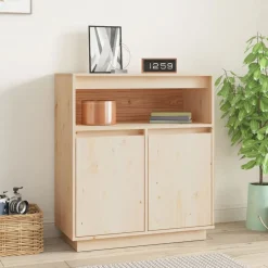 vidaXL Buffet 70x34x80 cm Bois massif de pin