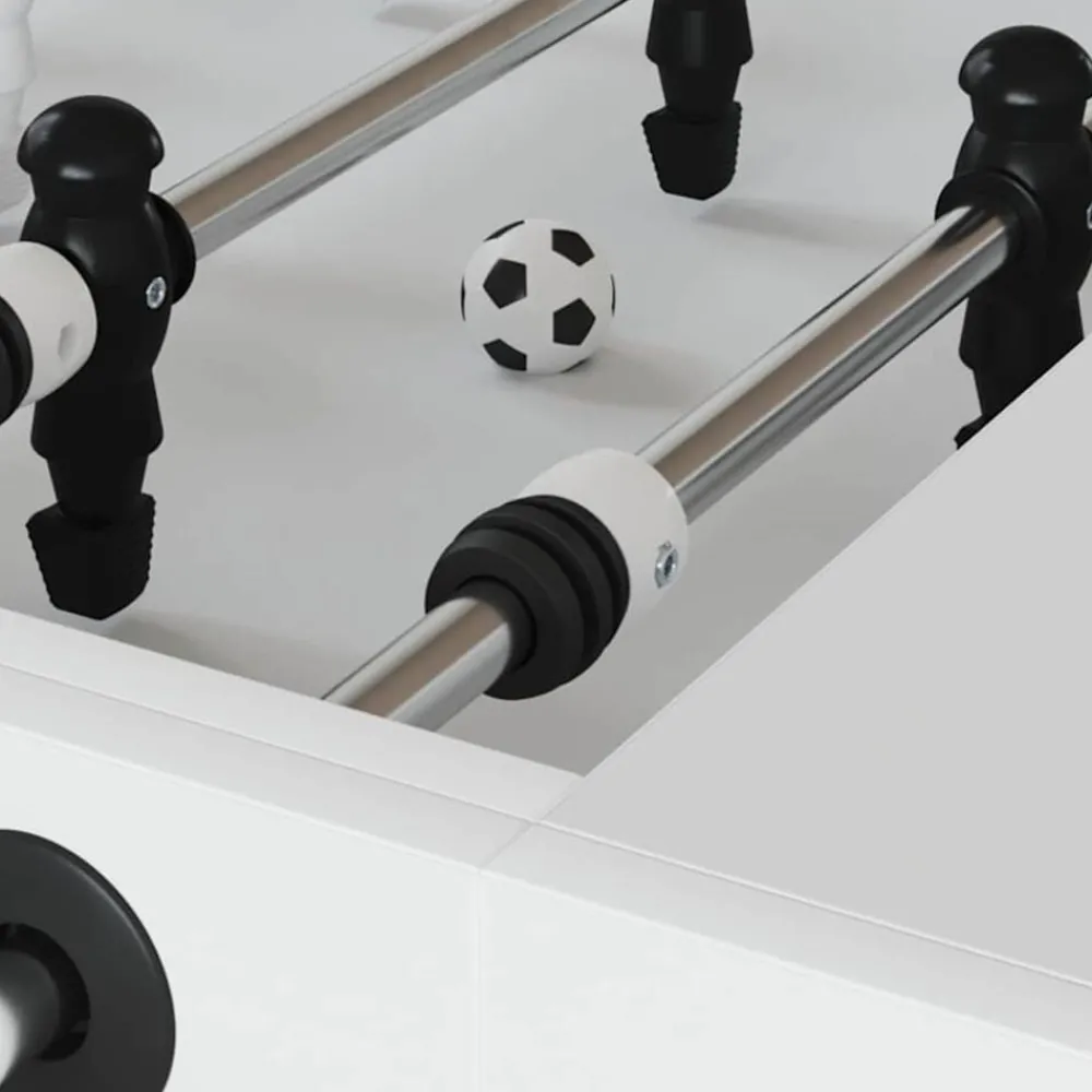 vidaXL Bumpers de table de baby-foot 16 pcs Noir 3 x 3 x 2 cm TPE