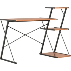 vidaXL Bureau avec étagère 116x50x93 cm