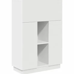 vidaXL Bureau 71.5 x 31.5 x 106.5 cm Bois d'ingénierie