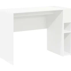 Meubles De Bureau-vidaXL Bureau 109 x 50 x 78 cm Bois d'ingénierie Blanc