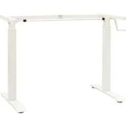 Meubles De Bureau-vidaXL Bureau 120 x 60 cm Bois de chêne massif blanc et naturel
