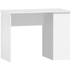Meubles De Bureau-vidaXL Bureau 100x55x75 cm Bois d'ingénierie Blanc