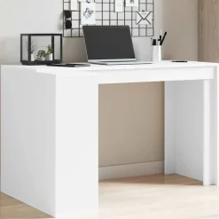 vidaXL Bureau 123,5x73,5x75 cm bois d'ingénierie