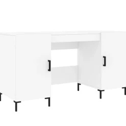 Meubles De Bureau-vidaXL Bureau 140x50x75 cm bois d'ingénierie Blanc