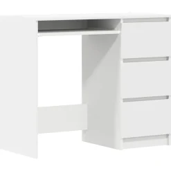 vidaXL Bureau 90x45x76 cm Bois d’ingénierie