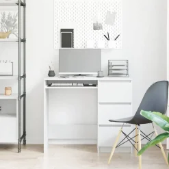 vidaXL Bureau 90x45x76 cm Bois d’ingénierie