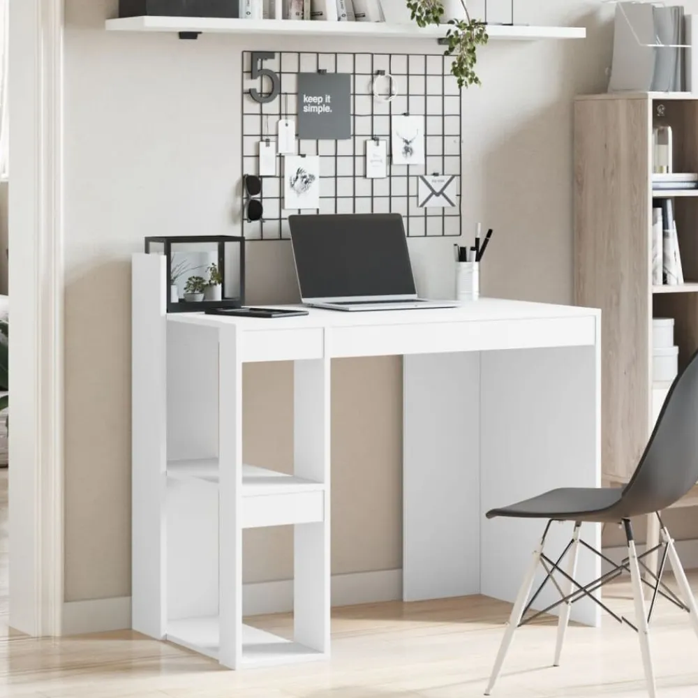 vidaXL Bureau 103,5x56,5x94 cm bois d'ingénierie
