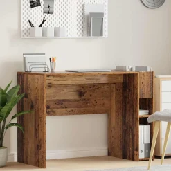 Meubles De Bureau-vidaXL Bureau 109 x 50 x 78 cm Bois d'ingénierie Bois ancien