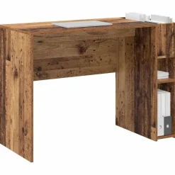 Meubles De Bureau-vidaXL Bureau 109 x 50 x 78 cm Bois d'ingénierie Bois ancien