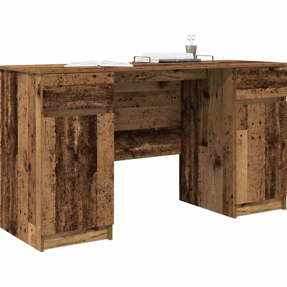 vidaXL Bureau 140 x 49 x 76 cm Bois d'ingénierie