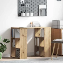 Meubles De Bureau-vidaXL Bureau Chêne artisanal 90 x 50 x 75 cm Bois d'ingénierie ch&ecirc;ne artisanal