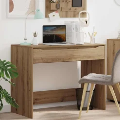 vidaXL Bureau Chêne Artisanal 100 x 50 x 78 cm Bois d’ingénierie