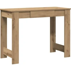 vidaXL Bureau chêne artisanal 100x45x75 cm bois d'ingénierie