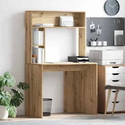 Meubles De Bureau-vidaXL Bureau Chêne artisanal 91 x 50 x 149 cm Bois d'ingénierie ch&ecirc;ne artisanal