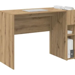 Meubles De Bureau-vidaXL Bureau Chêne artisanal 109 x 50 x 78 cm Bois d'ingénierie ch&ecirc;ne artisanal